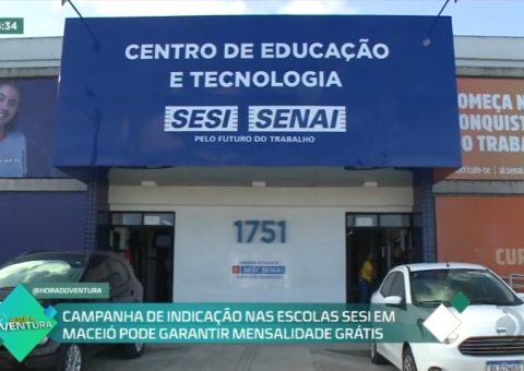 Campanha Hora da Matrícula, da Escola Sesi, foi um sucesso de adesão - Foto: Reprodução/TV Pajuçara