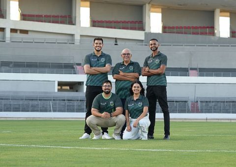 Time do Pajuçara Futebol Clube escalados para a temporada 2024 - Foto: Divulgação/PSCOM