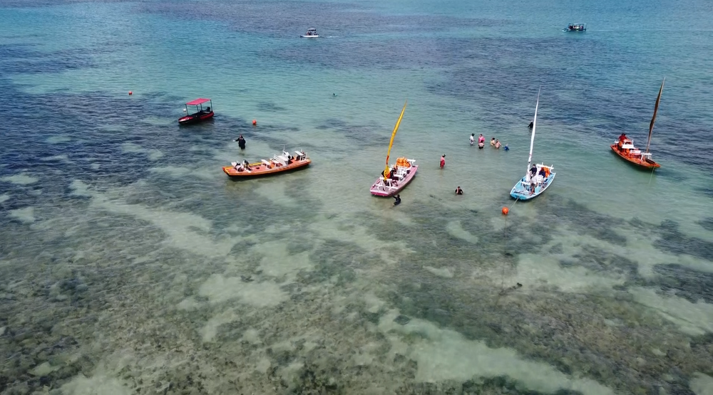 Piscinas naturais da Pajuçara embelezam a região - Foto: Vasni Soares/TV Pajuçara