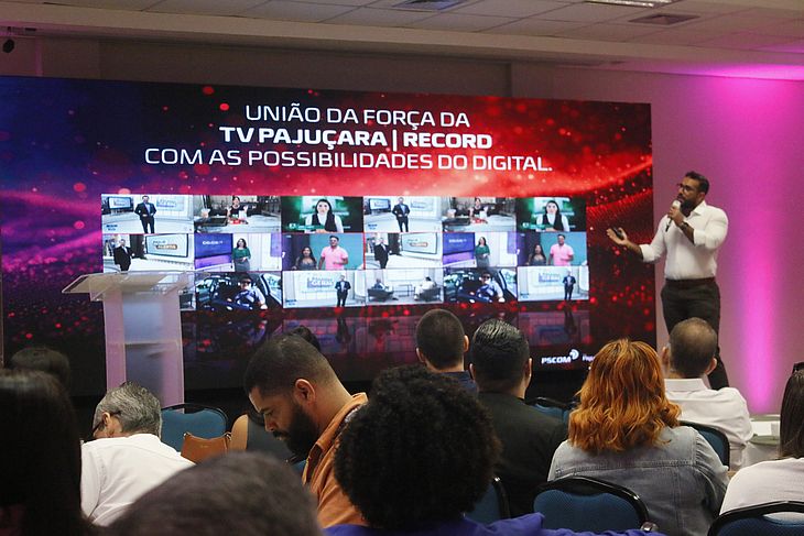 Gerente Comercial & Marketing, anthony Campos apresenta o Pajuçara Conecta ao mercado - Foto: Guilherme Carvalho e Caio Lui/MKT PSCOM